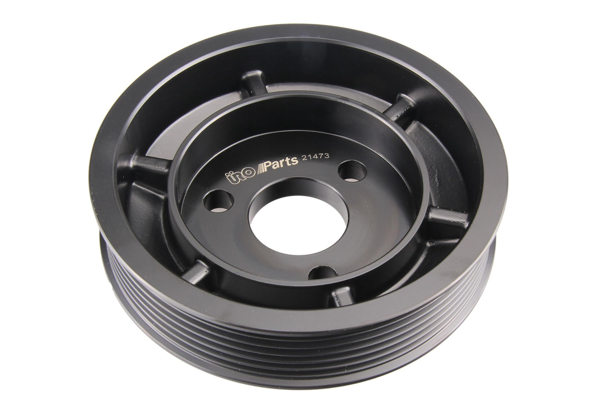 URO Parts 32427537862PRM Power Steering Pump Pulley, Aluminum vs Plastic