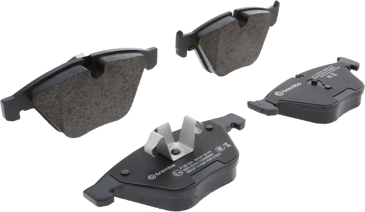 BREMBO P06055 Brembo P06055 Low-Met Front Disc Brake Pad Set BMW/BMW (BRILLIANCE) OE# 34116780711