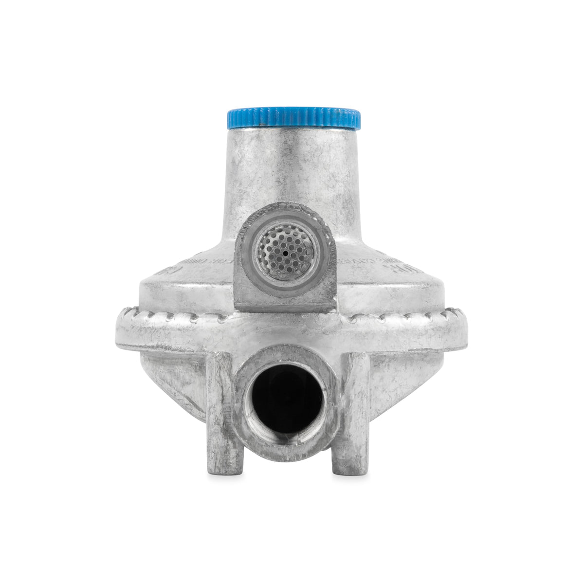 CAMCO 59313 Camco Vertical Two Stage Propane Regulator - Compatible with 20 lb or 30 lb Propane Tanks with ACME Threads - 1/4-inch Female NPT inlet and 3/8-inch Female NPT outlet (59313)