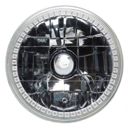 Oracle 6904-003 ORACLE LIGHTING Sealed Beam Halo Headlamp – (Red) 5.75" Pre-Installed Headlight Assembly, 1-Piece, Part # 6904-003
