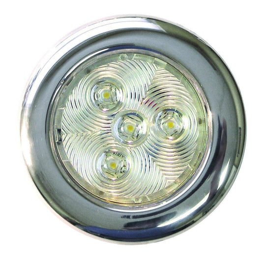 T-H MARINE LED-51828-DP TH Marine LED-51828-DP Stainless LED Puck Light, 3' - Blue