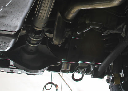 FLOWMASTER 818125 Flowmaster 818125 Outlaw Axle-Back Exhaust Kit no Muffler 2.5 Inch 409 Stainless Steel Single 3 Inch Polished Tip Compatible with 2021-2024 Ford Bronco 2.3L 2.7L 2 & 4-Wheel Drive 2 & 4 Door