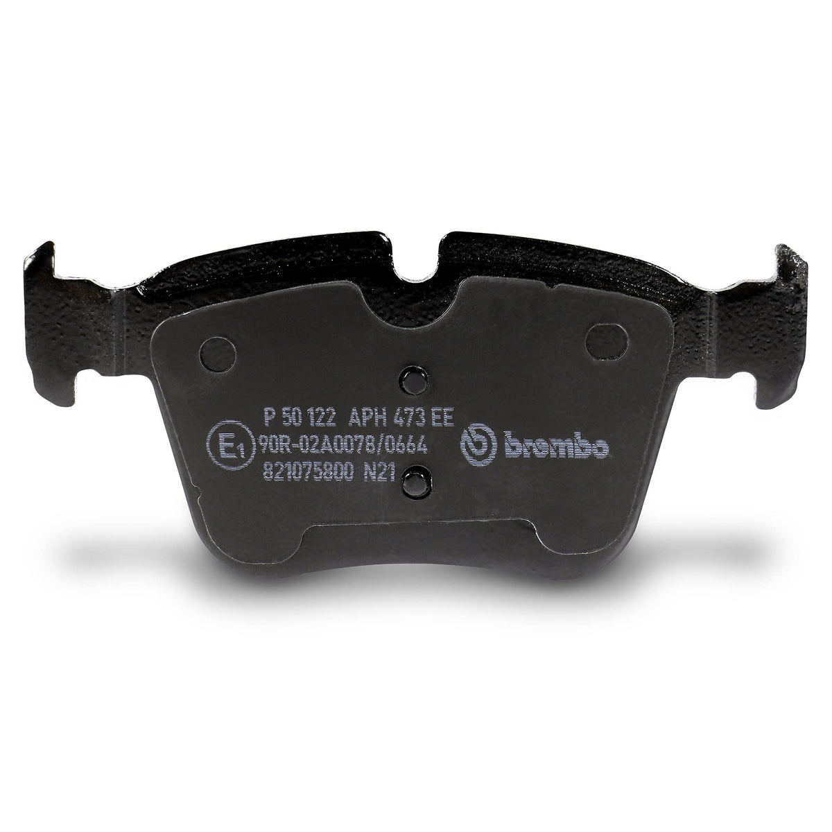 BREMBO P50122 Brembo P50122 Low-Met Rear Disc Brake Pad Set MERCEDES-BENZ OE# A0084201420