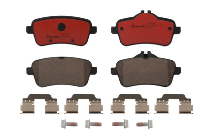 BREMBO P50100N Brembo P50100N Premium Ceramic Rear Disc Brake Pad Set MERCEDES-BENZ OE# A0074208220