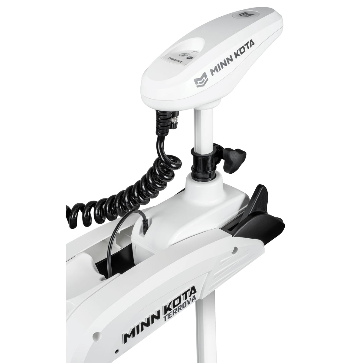 MINN KOTA 1363790 Minn Kota Riptide Terrova Bow-Mount Electric Trolling Motor with GPS, Spot-Lock – 112 Lb. Thrust, 60 In. Shaft, Saltwater