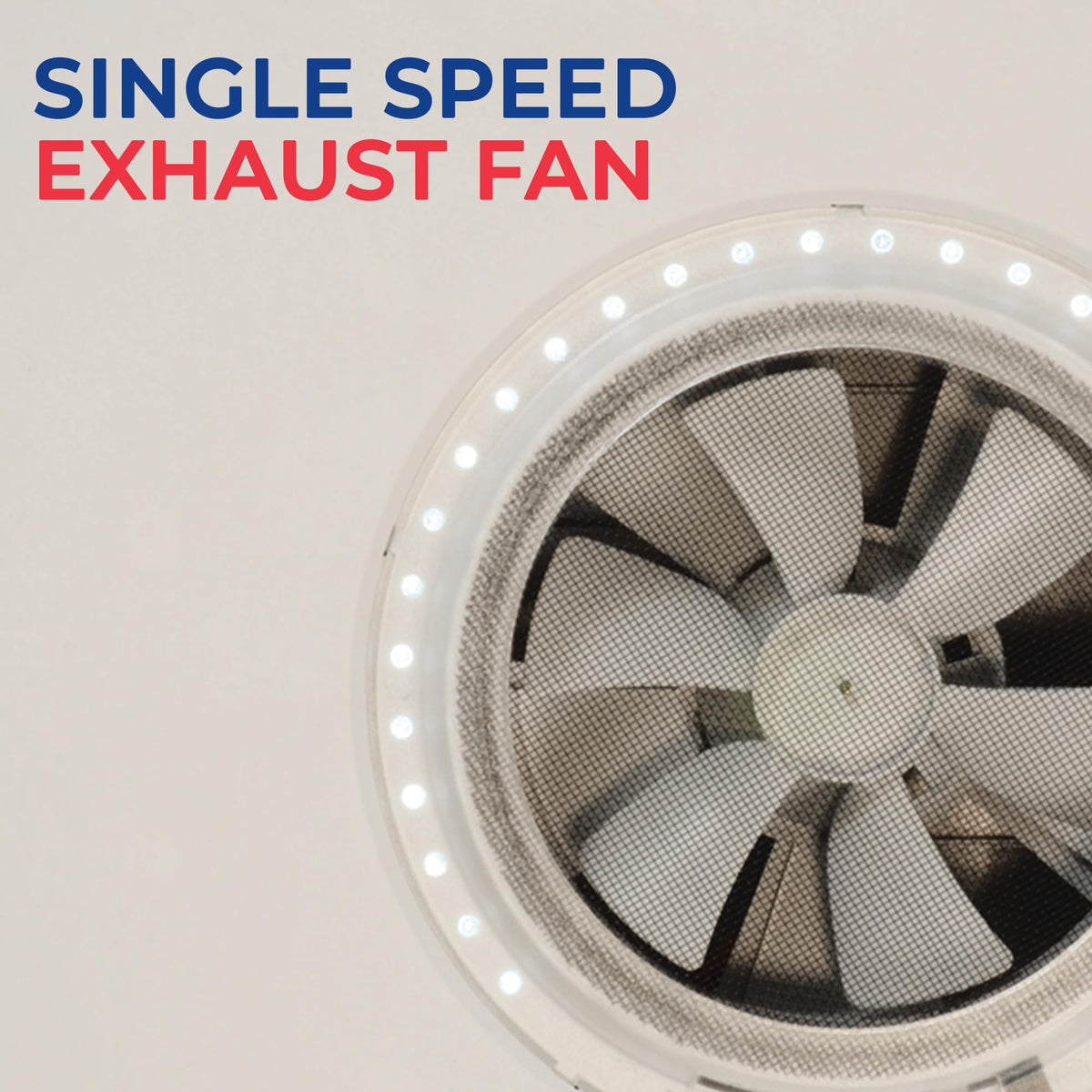 MAXXAIR VENT 00-03700 MAXXAIR 00-03700 Mini Vent RV Ventilation System 14 in, White