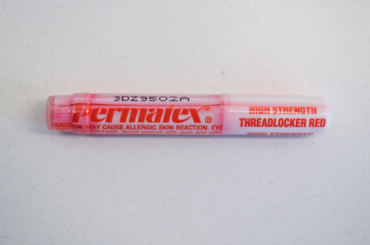 PERMATEX 19961 Permatex 19961 High Strength Red Threadlocker, .5 ml Polybag