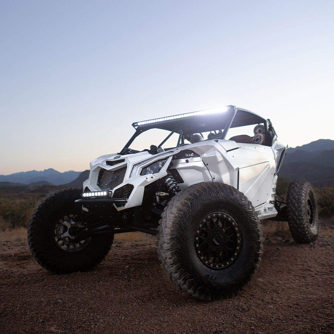 Rigid Industries 230603 Rigid Radiance Plus SR-Series LED Light, 8 Option RGBW Backlight, (30), Black