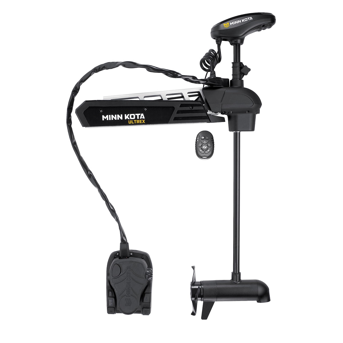 MINN KOTA 1368891 Minn Kota Ultrex Bow-Mount Electric Trolling Motor with GPS, Spot-Lock, Dual Spectrum CHIRP Sonar – 80 Lb. Thrust, 52 In. Shaft, Freshwater