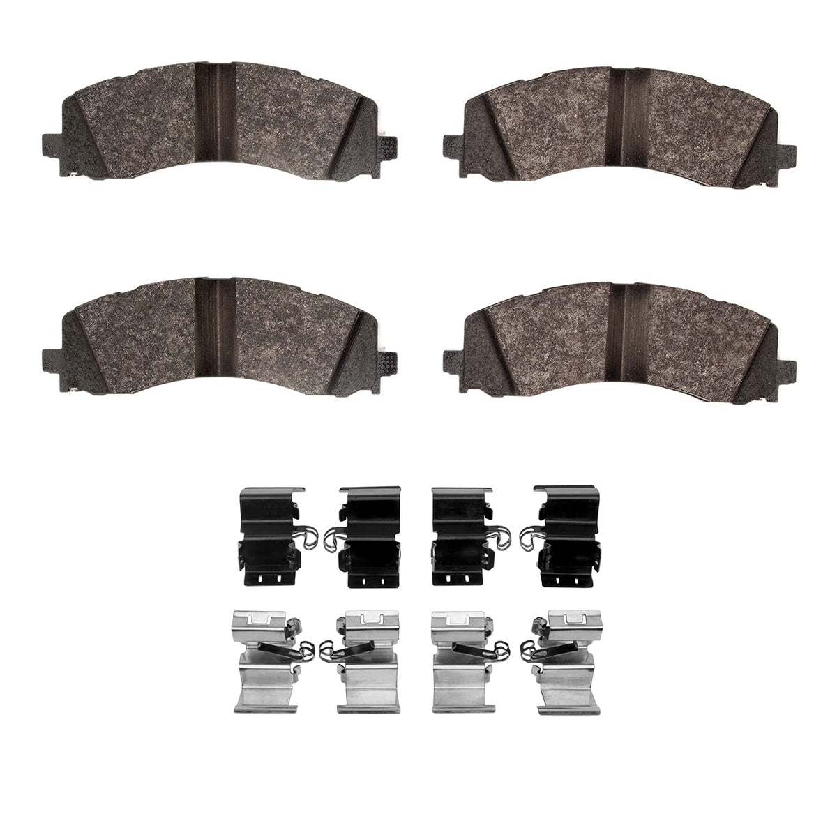 Dynamic Friction 1551-2225-01 ADVANCED PADS-SEMI MET W/HDW