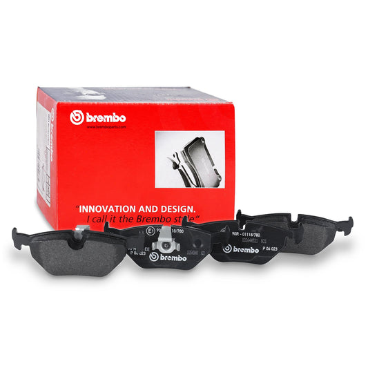 BREMBO P06023 Brembo P06023 Low-Met Rear Disc Brake Pad Set ALPINA/BMW OE# 34216761281