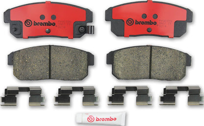 BREMBO P49035N Brembo P49035N Premium Ceramic Rear Disc Brake Pad Set MAZDA/NISSAN (DFAC) OE# F1YA2648Z