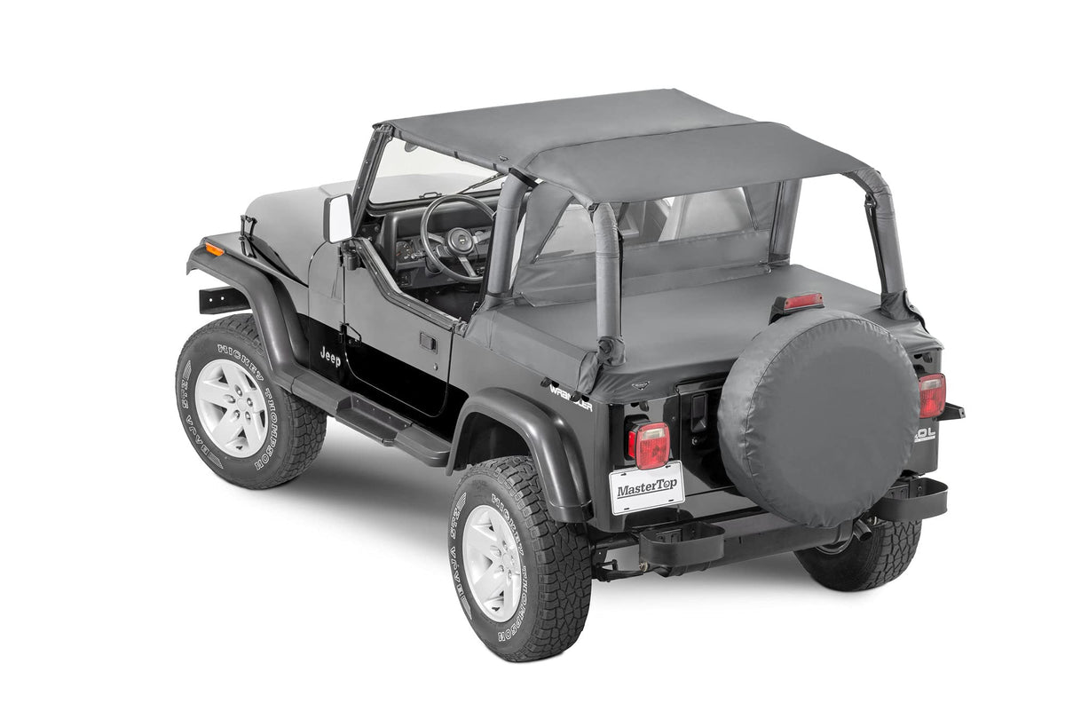 MASTERTOP 14303135 MasterTop 14303135 Soft Top BIMINI PLUS 92-95 WRGLR BLKDIA