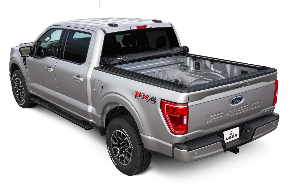LEER 610337 LEER SR250 Soft Rolling Tonneau Cover, Fits 2022-2026 Toyota Tundra with 5'6" Truck Bed