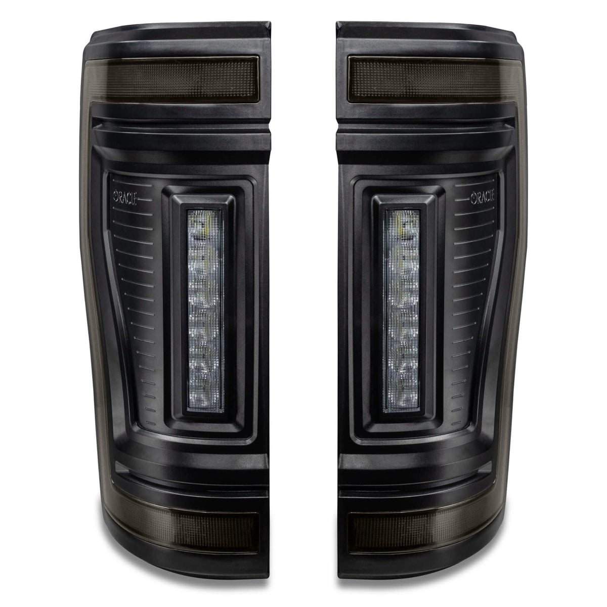 Oracle 5896-504-T Oracle Lighting - Black Series Flush Mount LED Tail Lights for 2017-2022 Ford F-250/350 Superduty - Tinted Lens