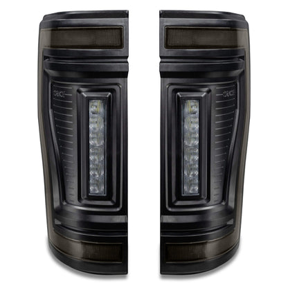 Oracle 5896-504-T Oracle Lighting - Black Series Flush Mount LED Tail Lights for 2017-2022 Ford F-250/350 Superduty - Tinted Lens