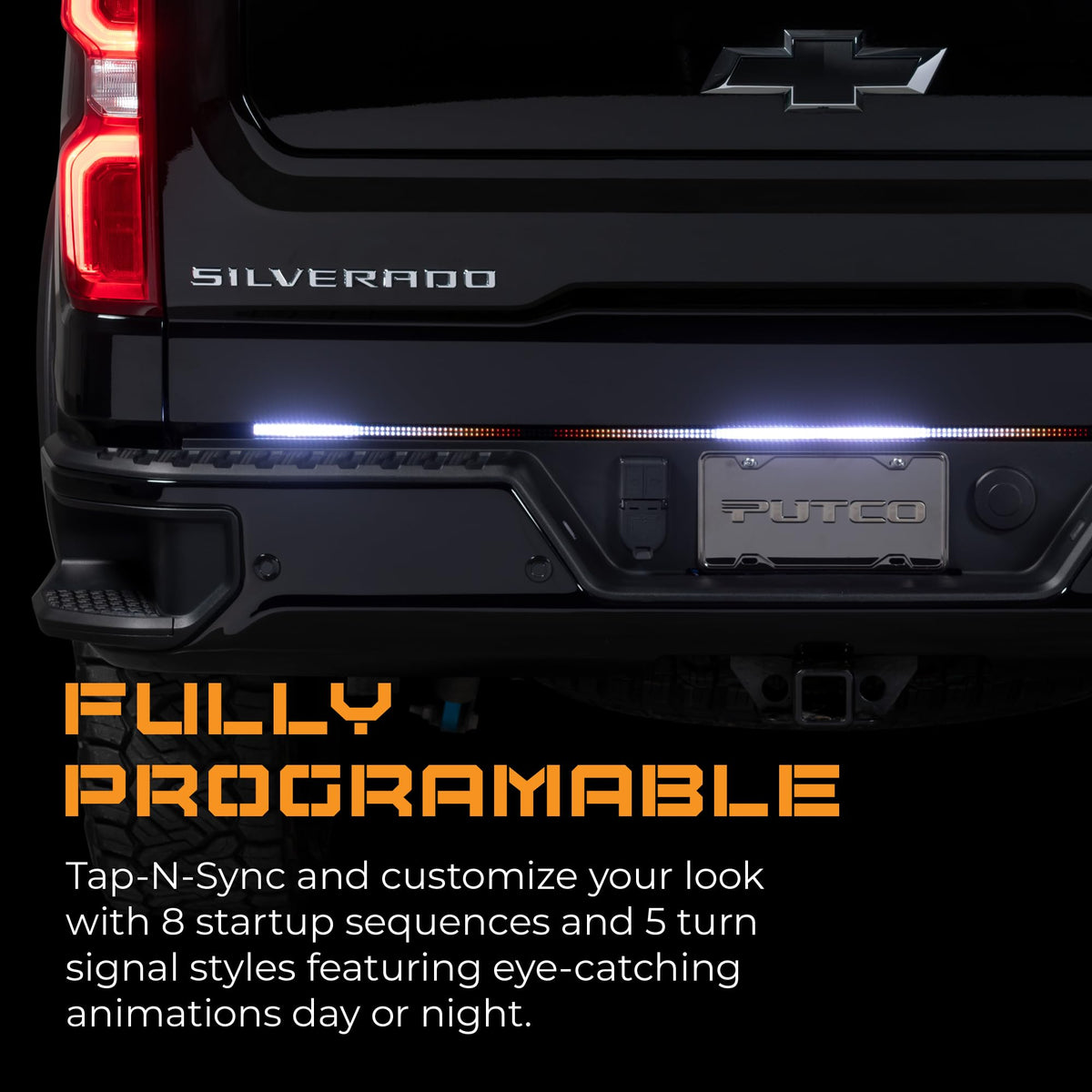 Putco 760048-08 Putco Freedom Blade Tailgate Light Bar with Plug-N-Play Connector - Fits Ford Ranger Equipped with Factory Halogen Taillamps 2019-2023