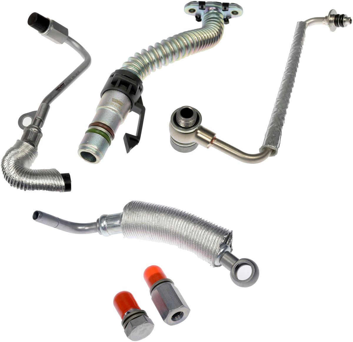 DORMAN 667-023 Dorman Improved Design 667-023 Turbocharger Line Replacement Kit Compatible with Select Buick/Chevrolet Models (OE FIX)