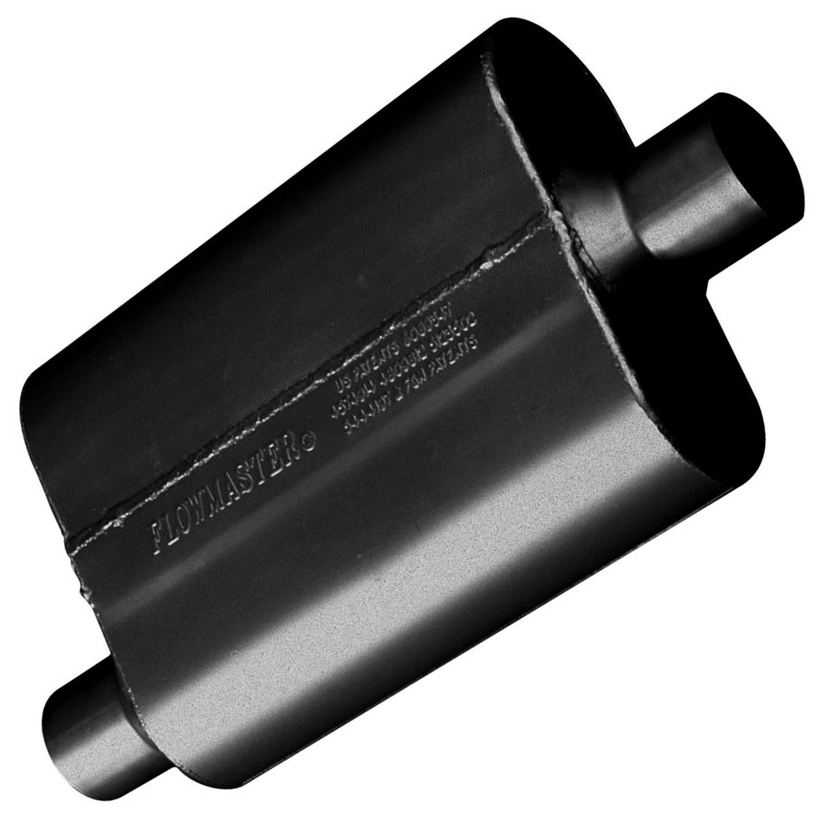 FLOWMASTER 42441 Flowmaster 40 Series Chambered Muffler – 2.25" Offset In / 2.25" Center Out