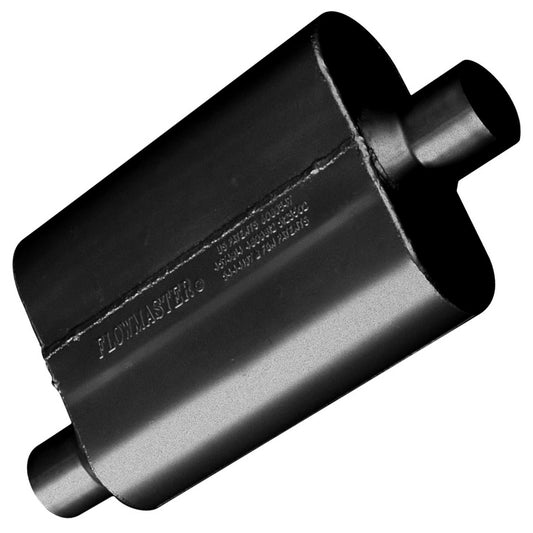 FLOWMASTER 42441 Flowmaster 40 Series Chambered Muffler – 2.25" Offset In / 2.25" Center Out