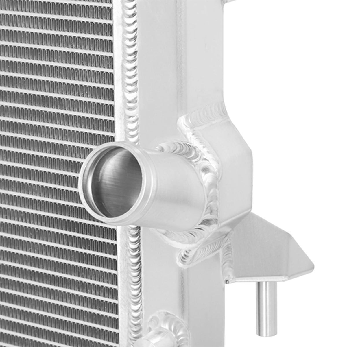 MISHIMOTO MMRAD-WRA-07V2 Mishimoto MMRAD-WRA-07V2 Aluminum Radiator, Compatible with Jeep Wrangler JK, 2007-2017, Silver