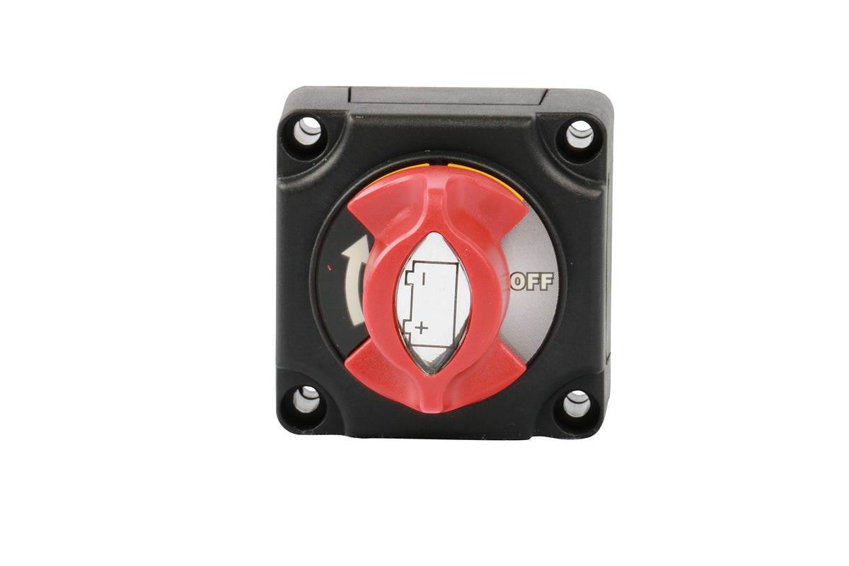 WIRTHCO 20387 WirthCo 20387 Battery Doctor Mini Master Rotary Dial Disconnect Switch with On/Off Knob and Bottom Cover