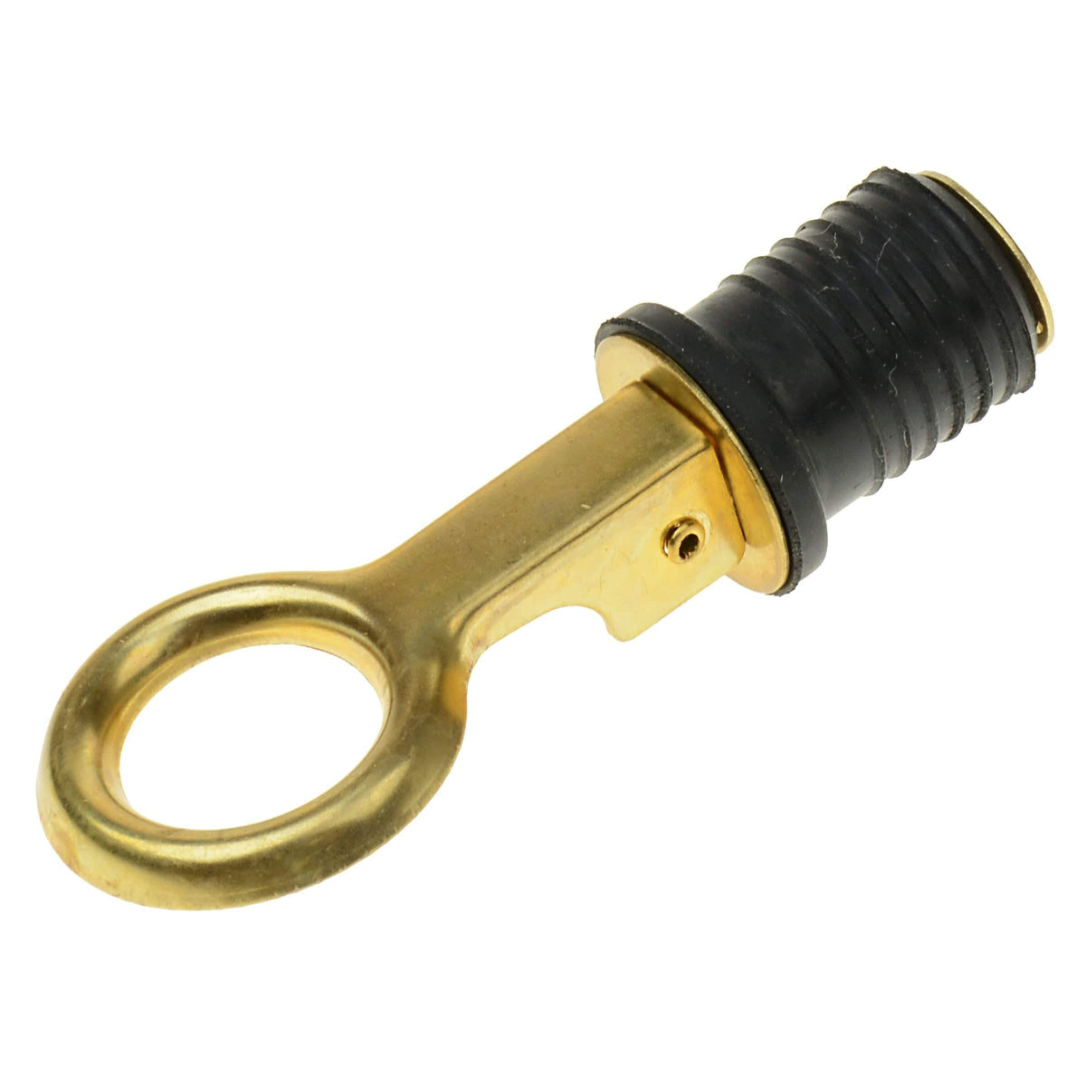 T-H MARINE BE-PL-54842-DP T-H Marine 1" Snap Drain Plug - Marine Grade Brass Plug Locks Securely in Place