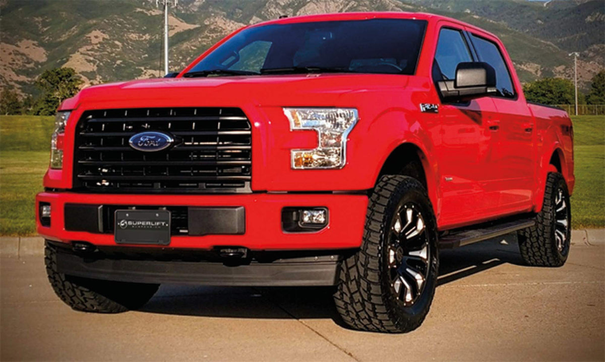 SUPERLIFT 40021SUP SUPERLIFT SUSPENSION 1.75" Leveling Kit for Ford F-150 | Strut Spacers | 40021SUP | Fits 2009-2024 Ford F-150 ( Does Not fit Raptor Models )