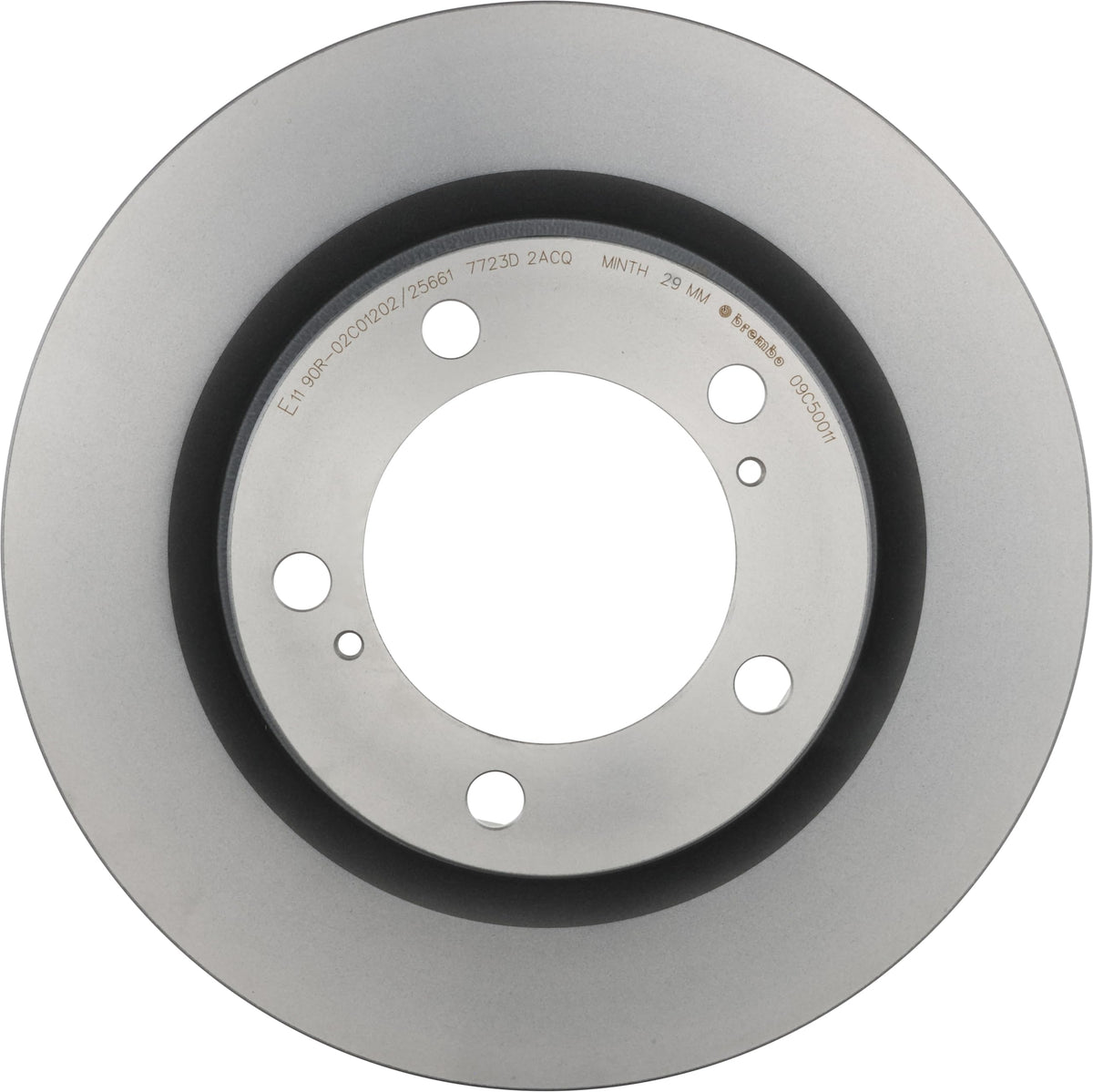 BREMBO 09C50011C02 Brembo 09.C500.11 UV Coated vented Front Brake Rotor LEXUS/TOYOTA/TOYOTA (FAW) OE# 435120C020
