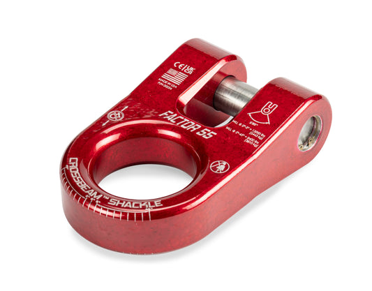 FACTOR 55 00054-01 Factor 55-00054-01 - CROSSBEAM SHACKLE RED