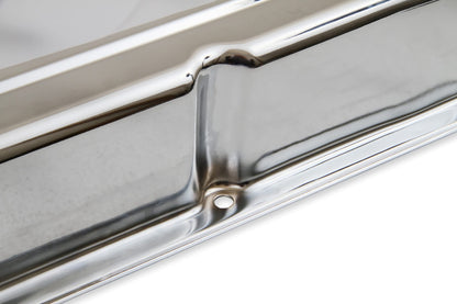 MR GASKET 9800 Mr. Gasket 9800 Chrome Valve Covers - Dual Cap Holes