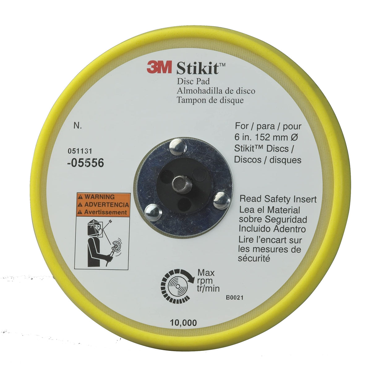 3M 36200 3M Stikit Blue Abrasive Disc Roll, 321U, 36200, 6 in, 40+ Grade, No Hole