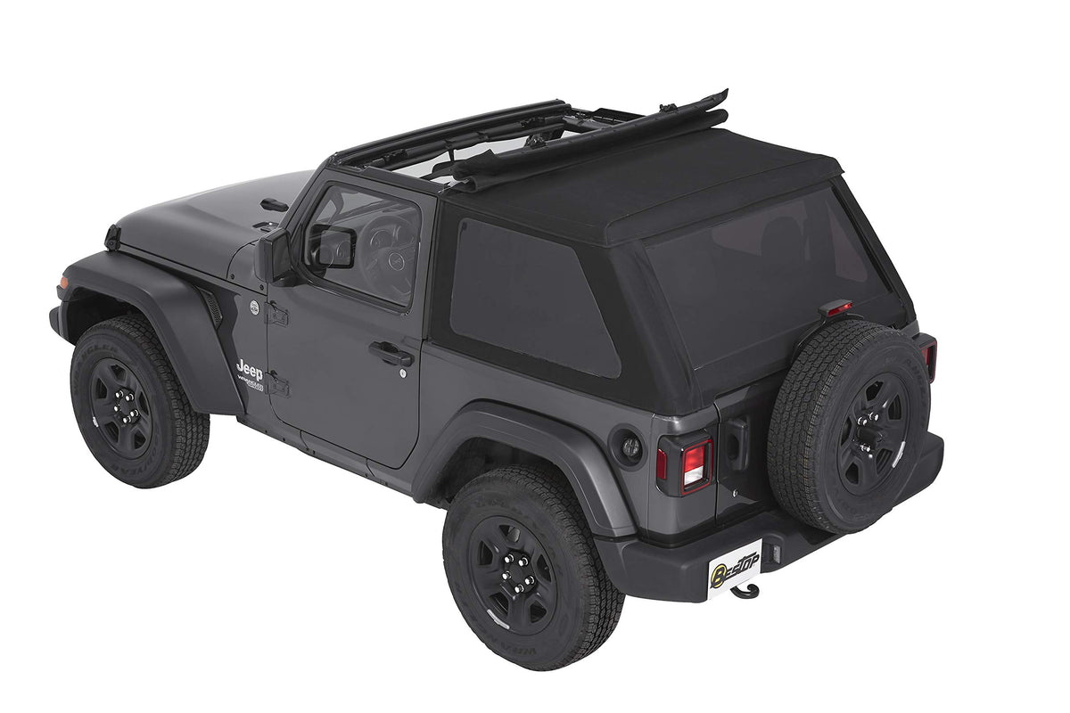 BESTOP 56862-35 Bestop Trektop Black Diamond 5686235 for Jeep Wrangler JL 2-Door 2018-2027