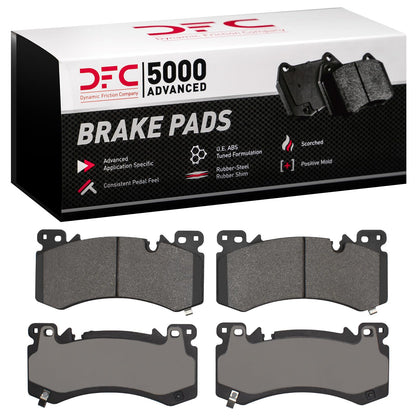 Dynamic Friction 1551-2407-00 ADVANCED BRAKE PADS-LOW METALLIC