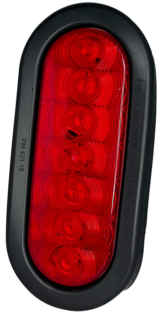 RV DESIGNER L980 RV Designer L980-6.5x 2.25 Oval LED Tail Light, Stop/Turn/Tail Light Kit