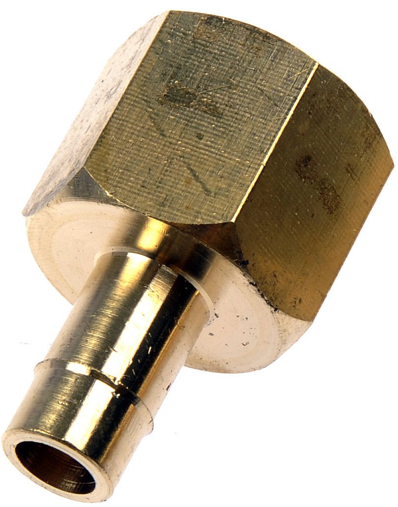 DORMAN 800-078 Dorman 800-078 Fuel Line Fitting Adapts 3/8 IN. (10mm) Nylon Hose to M16-1.5 Female Thread., 2 Pack Universal Fit