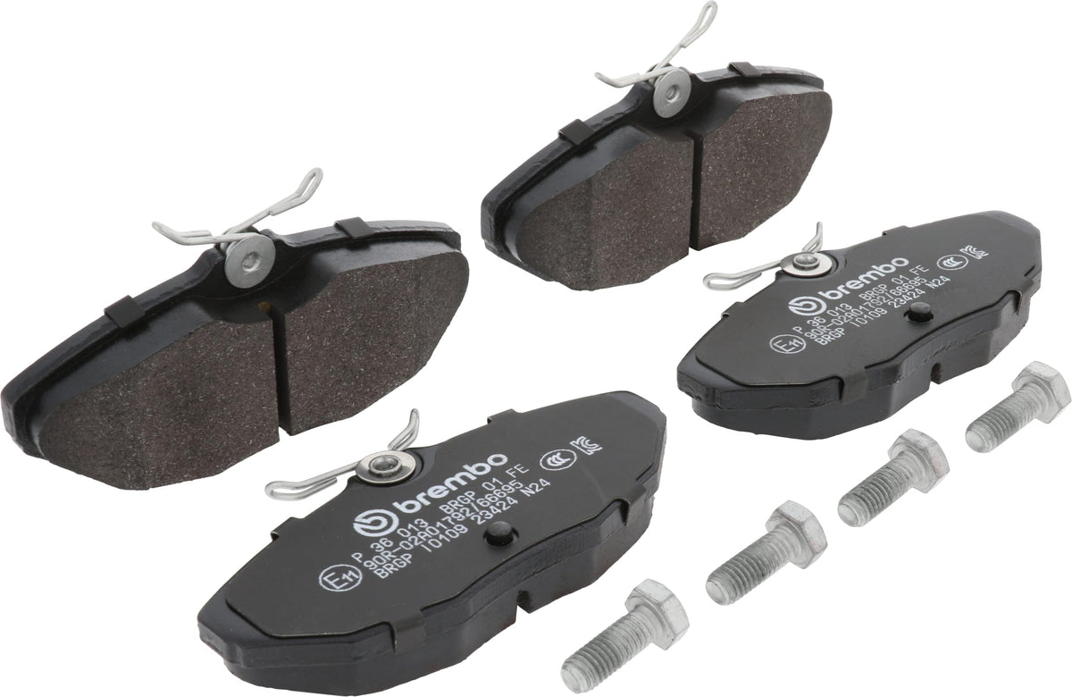 BREMBO P36013 Brembo P36013 Low-Met Rear Disc Brake Pad Set FORD USA/JAGUAR/LINCOLN OE# 1W4Z2200AA