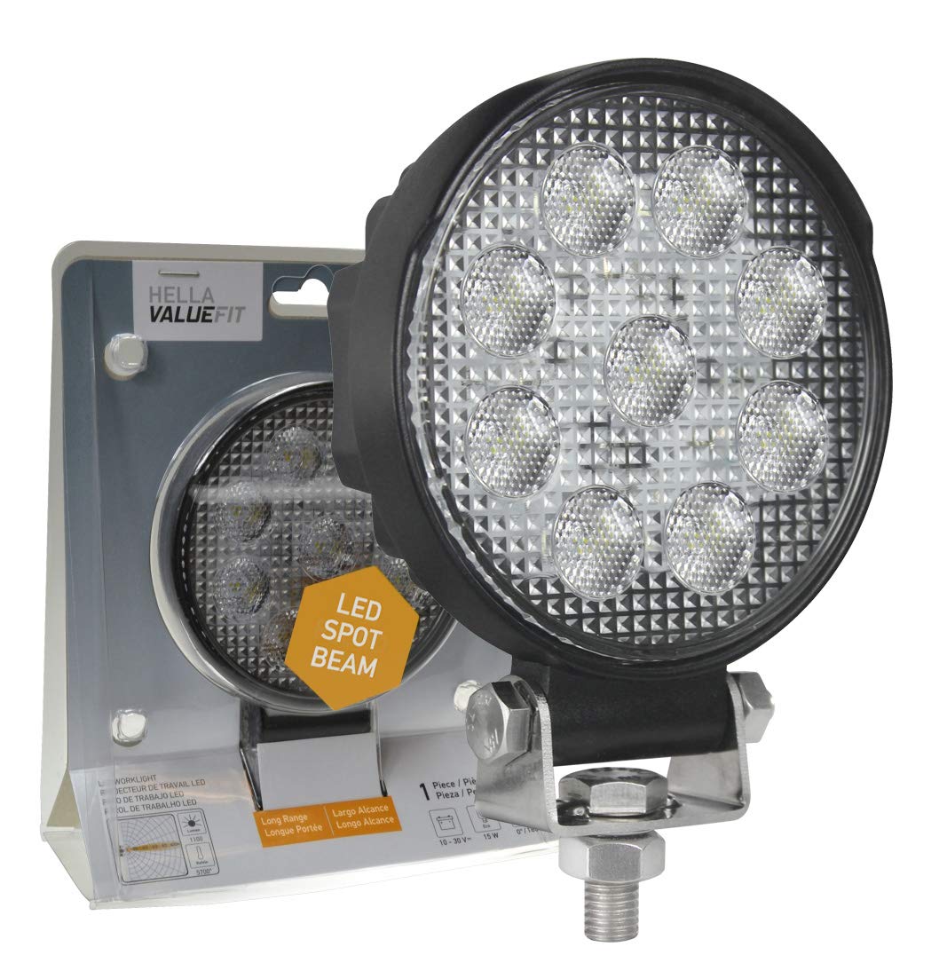 Hella 357101002 ValueFit 5 Round 1.0 LED Close Range Worklight