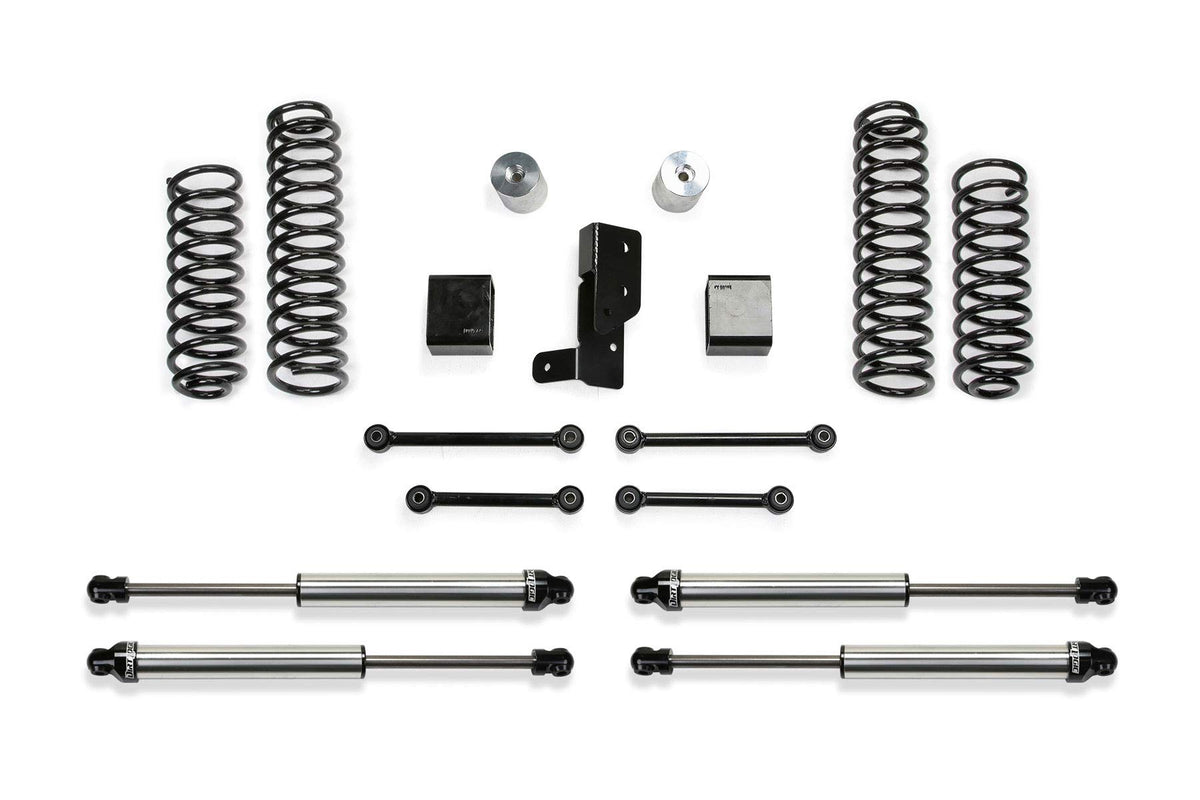 FABTECH K4107DL Fabtech K4107DL Sport Lift System w/Shock 3 in. Lift w/Spacers Front And Rear Dirt Logic 2.25 Shock Sport Lift System w/Shock