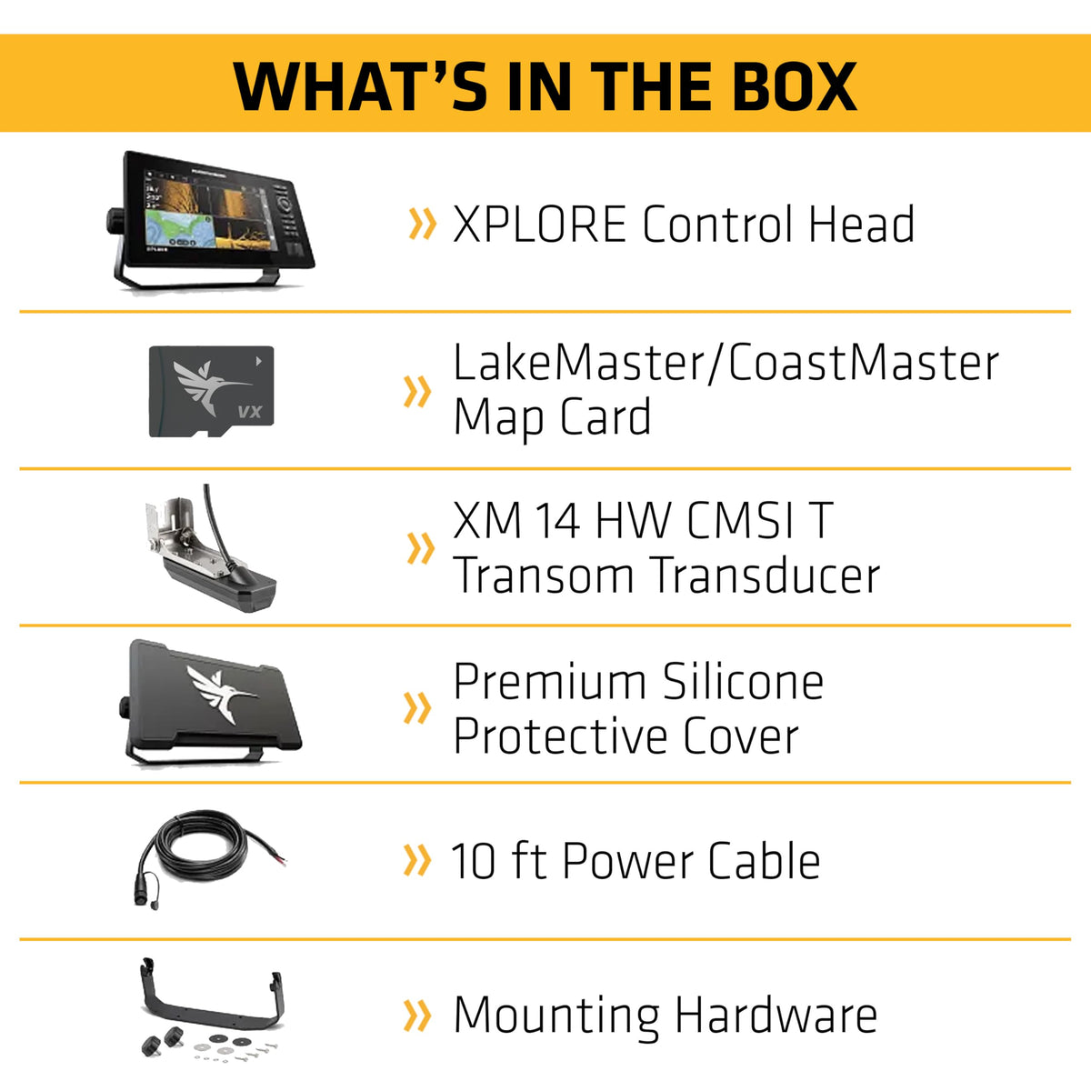 HUMMINBIRD 412000-1 Humminbird XPLORE 9 GPS Fish Finder with Transducer, MEGA Side Imaging+ & HD Touchscreen