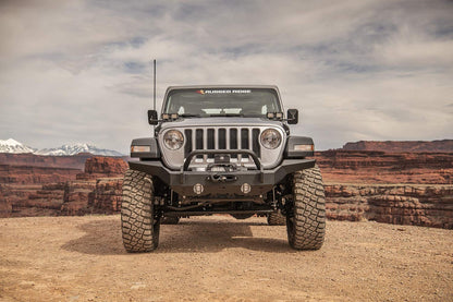 RUGGED RIDGE 11540.62 Rugged Ridge HD Bumper Overrider Hoop - Fits HD Bumpers - Heavy-Duty Tubular Steel Construction & Satin Black Powder-Coat Finish - Overrider