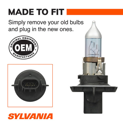 SYLVANIA H13ST.BP SYLVANIA H13 SilverStar Halogen Headlight Bulb, High or Low Beam, 1 Bulb