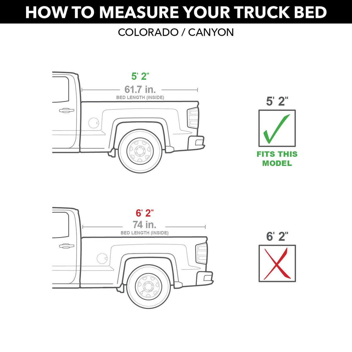 RealTruck T-90455 RealTruck Retrax PowertraxPRO XR Retractable Truck Bed Tonneau Cover – T-90455 – Fits 2023 - 2025 Chevy/GMC Colorado/Canyon 5' Bed (58.9")