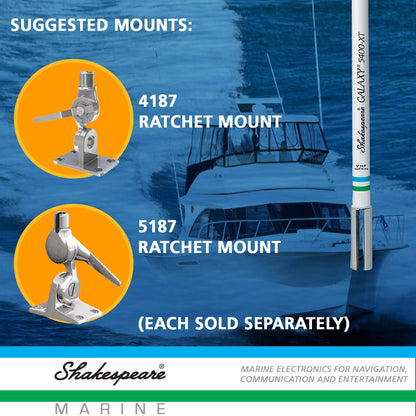 SHAKESPEARE 5400-XT Shakespeare 5400-XT Galaxy 4' VHF Antenna - 3dB Gain