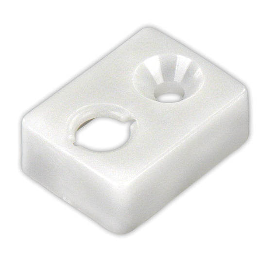 JR PRODUCTS 81465 JR Products 81465 End Stop - Type E , White