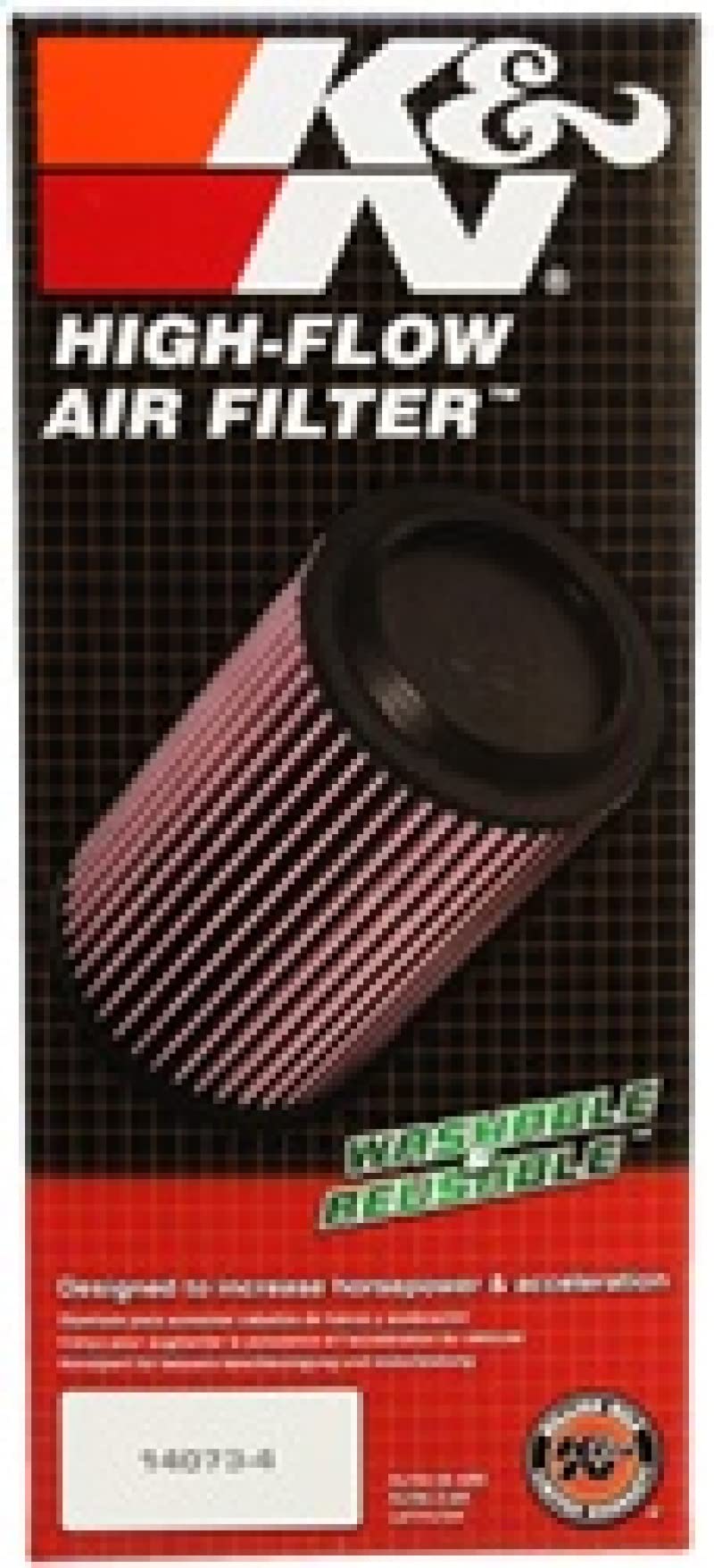 K&N FILTER PL-5008 K&N Engine Air Filter: High Performance, Powersport Air Filter: Fits 2000-2014 POLARIS (Ranger, 4x4, 400, EFI, 500 Crew, LE, Turbo Silver, 800 HD EPS, 6x6 800, XP,and other select models) PL-5008