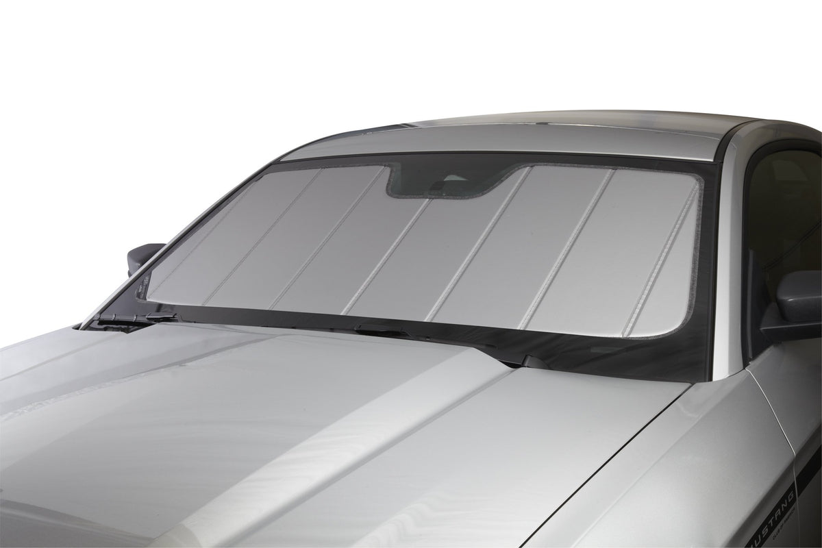 COVERCRAFT UV11299SV Covercraft UVS100 Custom Sunscreen – Fits 2012-2024 Tesla S – Silver