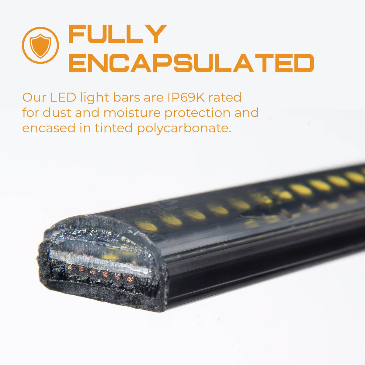 PUTCO 92009-48 Putco 92009-48 48" Switch Blade LED Tailgate Bar with Power Wire Modification