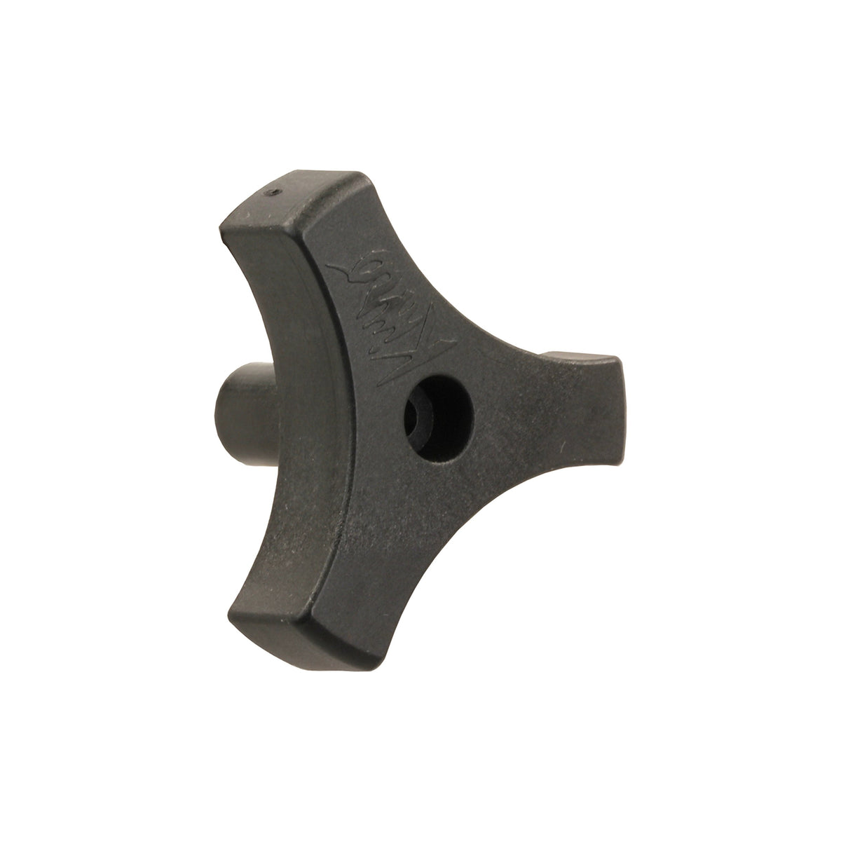 JR PRODUCTS 20195 JR Products 20195 Tri-Lug Window Knob - 13/16", Black