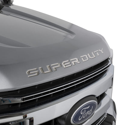 Putco 55553FD Putco 55553FD Ford Super Duty Hood Lettering Emblems Stamped Stainless Steel